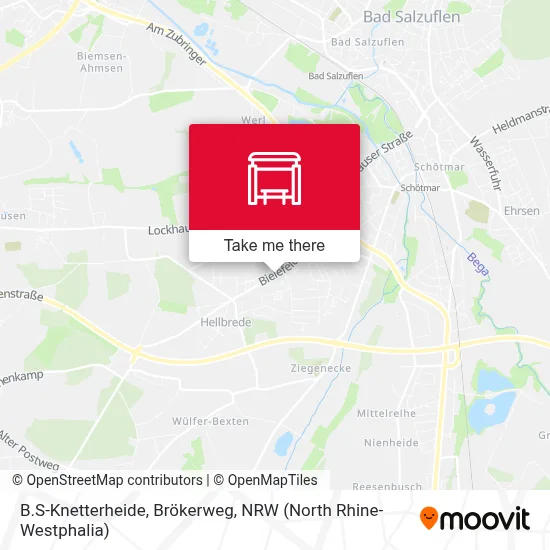 B.S-Knetterheide, Brökerweg map