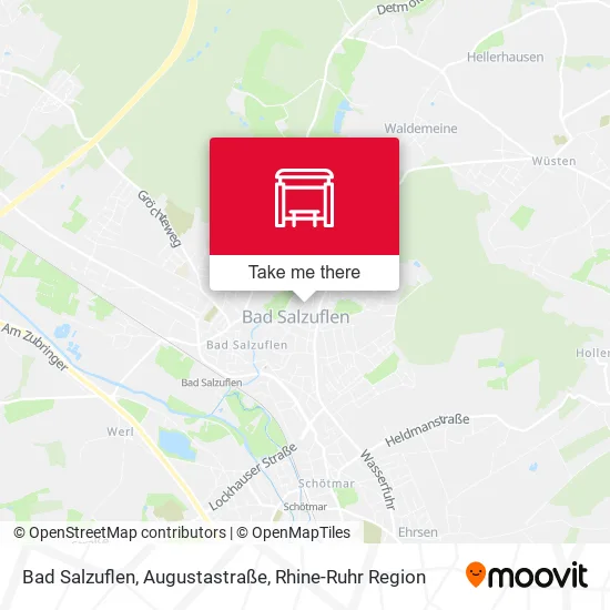 Карта Bad Salzuflen, Augustastraße