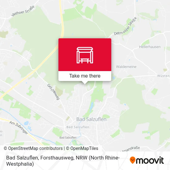 Bad Salzuflen, Forsthausweg map