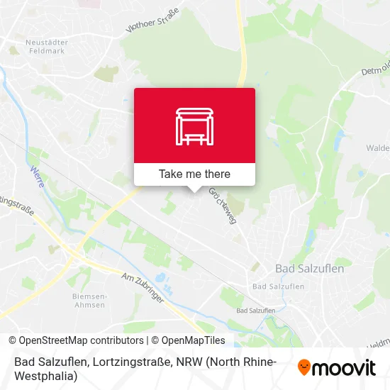 Bad Salzuflen, Lortzingstraße map
