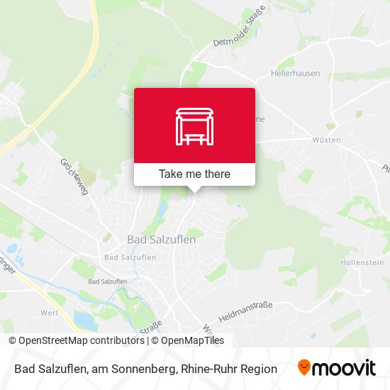 Bad Salzuflen, am Sonnenberg map