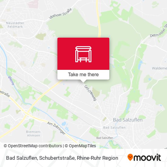 Bad Salzuflen, Schubertstraße map