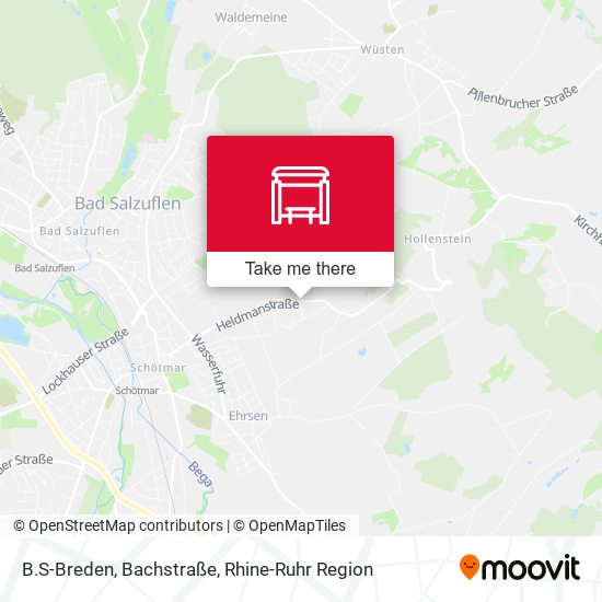 B.S-Breden, Bachstraße map