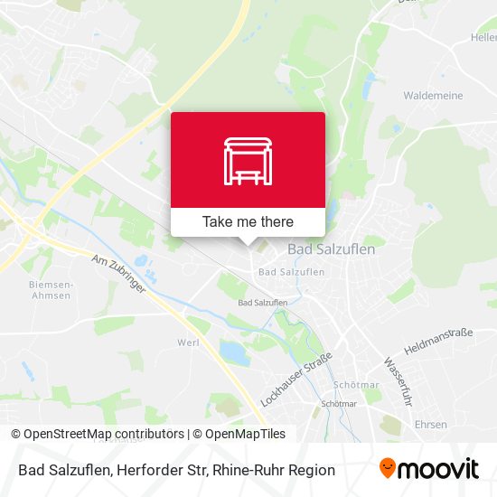 Карта Bad Salzuflen, Herforder Str