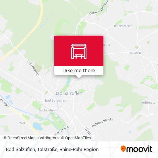 Bad Salzuflen, Talstraße map
