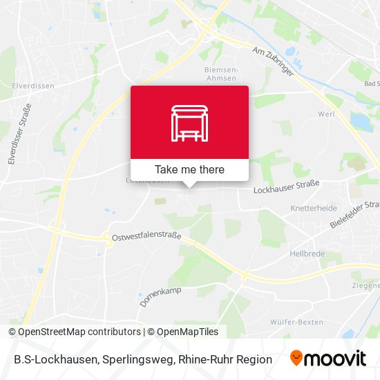 B.S-Lockhausen, Sperlingsweg map