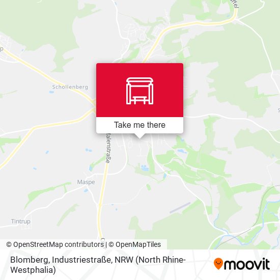 Blomberg, Industriestraße map