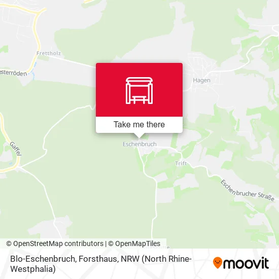 Карта Blo-Eschenbruch, Forsthaus