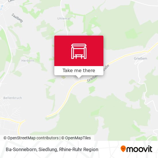 Ba-Sonneborn, Siedlung map