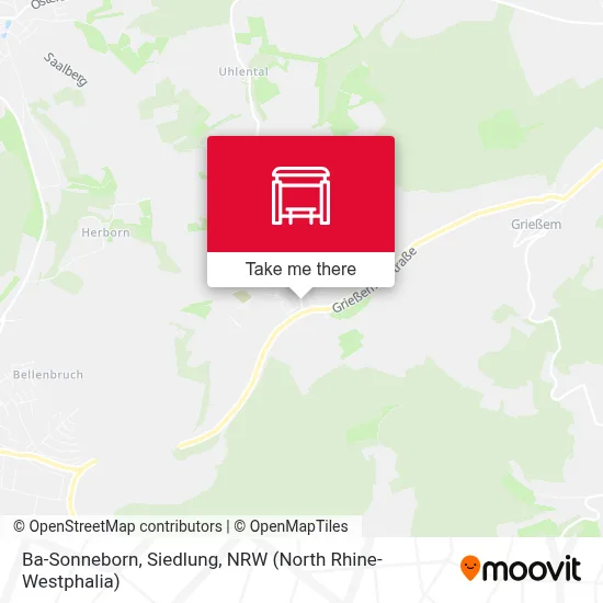 Ba-Sonneborn, Siedlung map