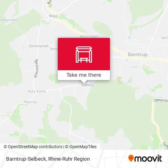 Карта Barntrup-Selbeck