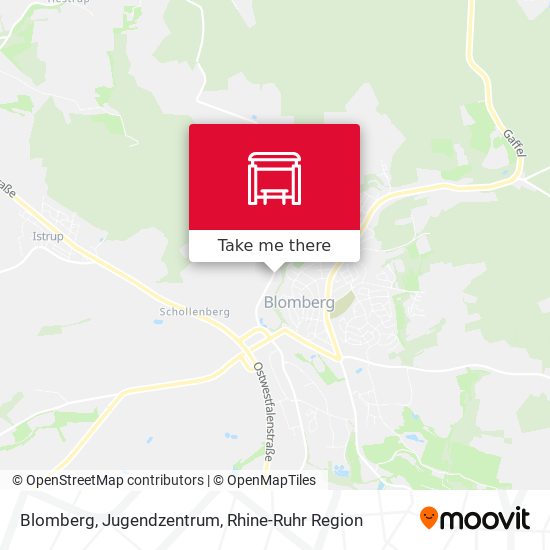 Карта Blomberg, Jugendzentrum