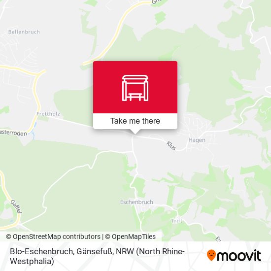 Blo-Eschenbruch, Gänsefuß map