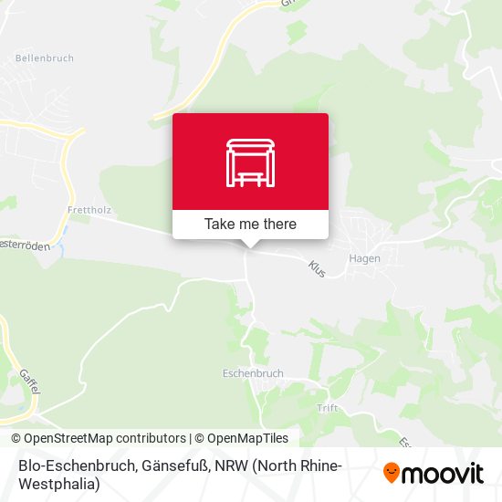 Blo-Eschenbruch, Gänsefuß map
