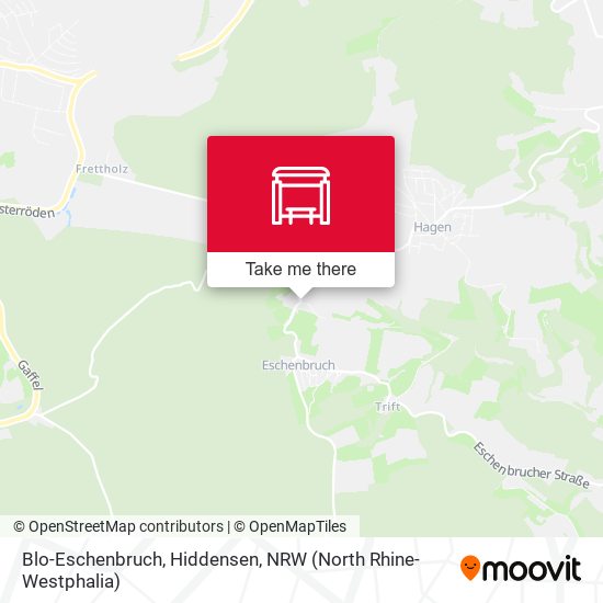 Карта Blo-Eschenbruch, Hiddensen