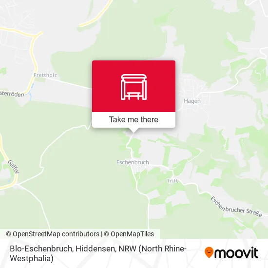 Карта Blo-Eschenbruch, Hiddensen