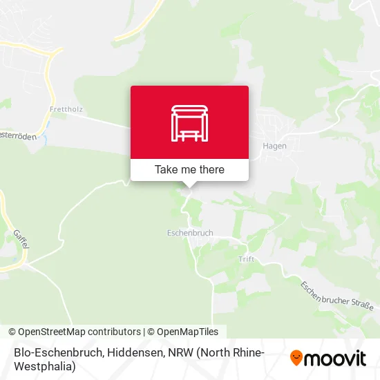 Карта Blo-Eschenbruch, Hiddensen