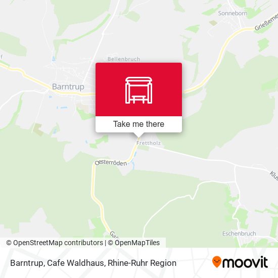 Barntrup, Cafe Waldhaus map