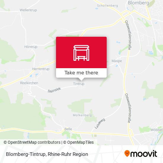 Карта Blomberg-Tintrup