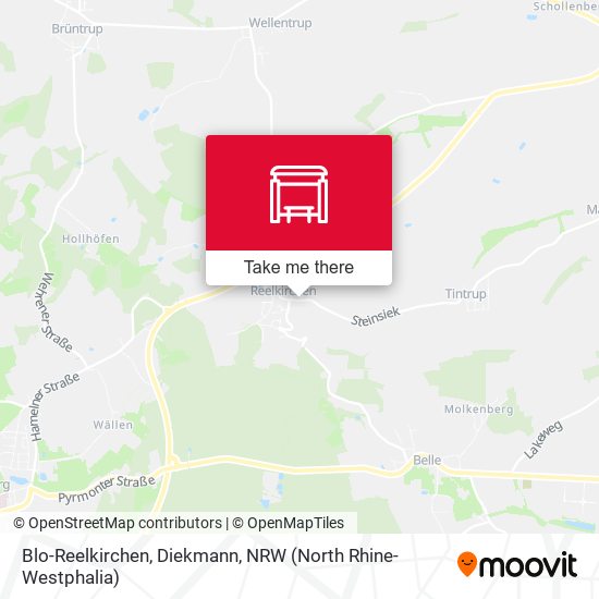 Blo-Reelkirchen, Diekmann map