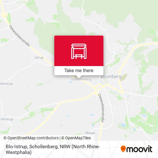 Blo-Istrup, Schollenberg map