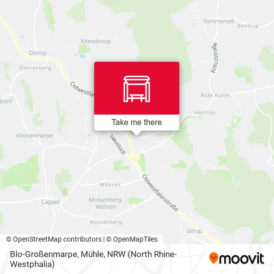 Blo-Großenmarpe, Mühle map