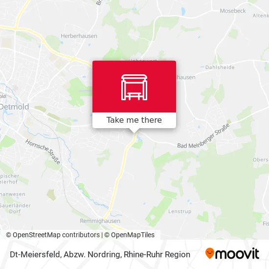 Карта Dt-Meiersfeld, Abzw. Nordring