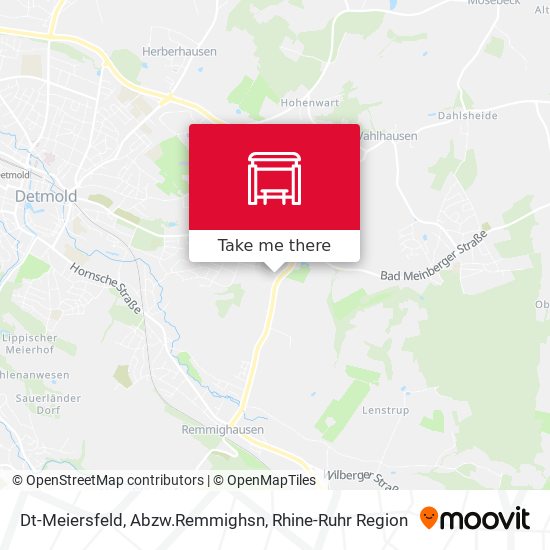 Dt-Meiersfeld, Abzw.Remmighsn map