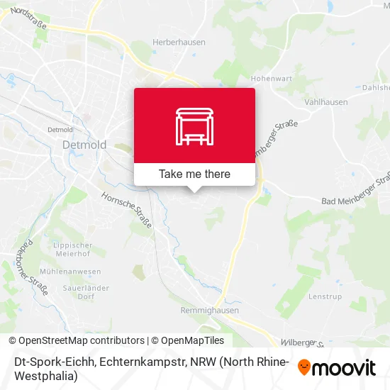 Dt-Spork-Eichh, Echternkampstr map