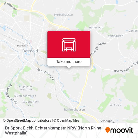 Dt-Spork-Eichh, Echternkampstr map