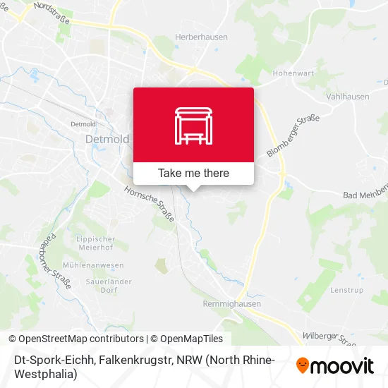 Карта Dt-Spork-Eichh, Falkenkrugstr