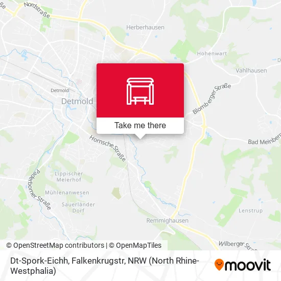 Карта Dt-Spork-Eichh, Falkenkrugstr