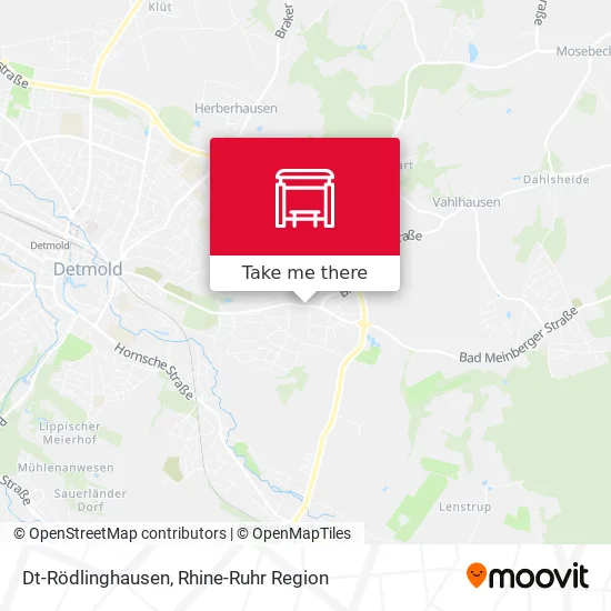 Карта Dt-Rödlinghausen
