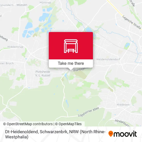 Карта Dt-Heidenoldend, Schwarzenbrk