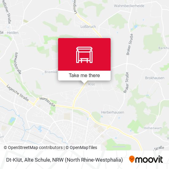 Dt-Klüt, Alte Schule map