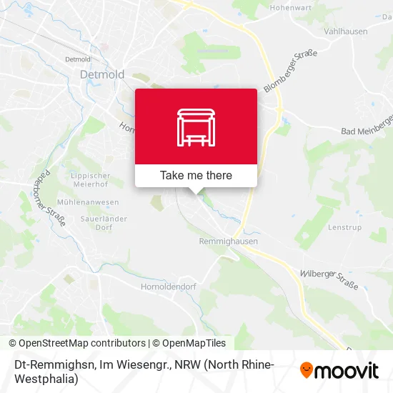 Карта Dt-Remmighsn, Im Wiesengr.