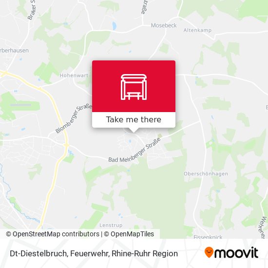 Dt-Diestelbruch, Feuerwehr map