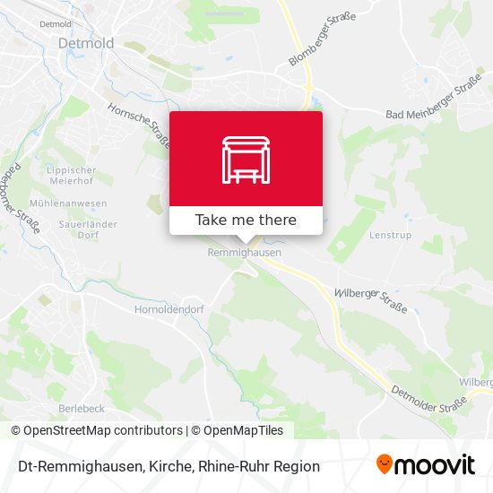 Dt-Remmighausen, Kirche map