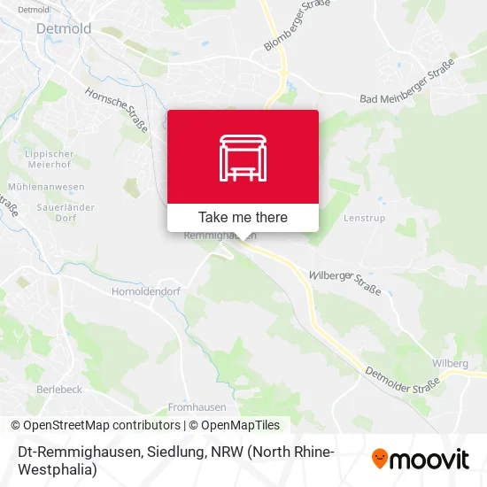 Карта Dt-Remmighausen, Siedlung