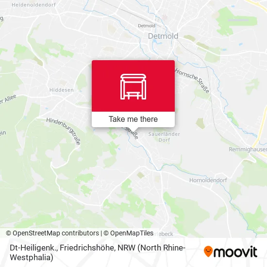 Dt-Heiligenk., Friedrichshöhe map