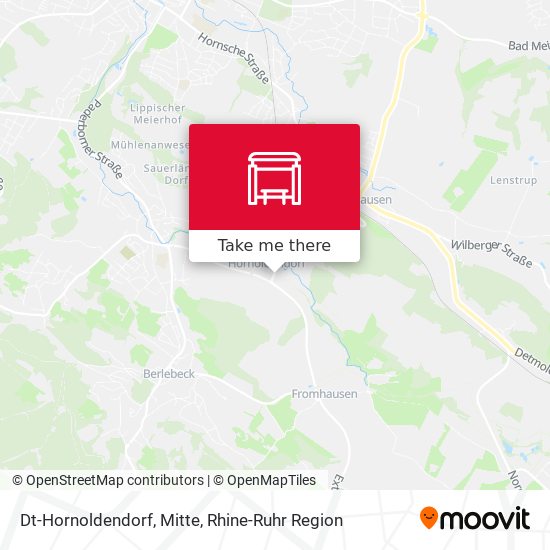 Dt-Hornoldendorf, Mitte map