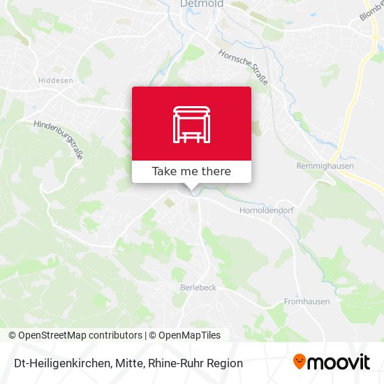 Dt-Heiligenkirchen, Mitte map