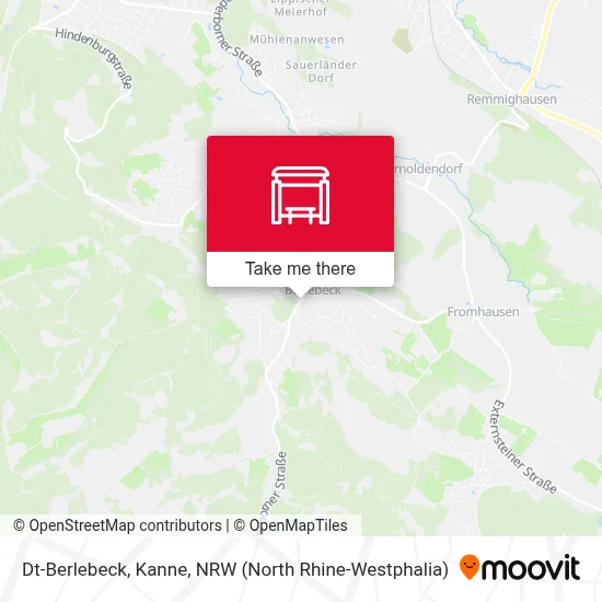 Dt-Berlebeck, Kanne map