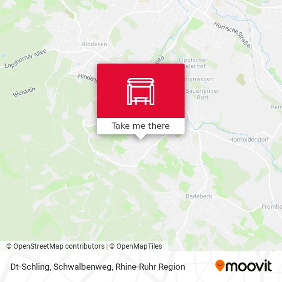 Карта Dt-Schling, Schwalbenweg