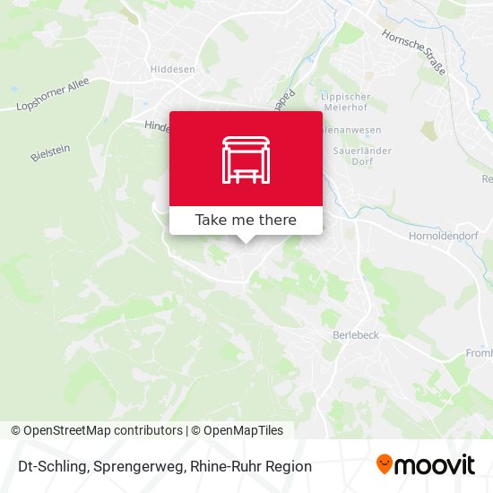 Карта Dt-Schling, Sprengerweg