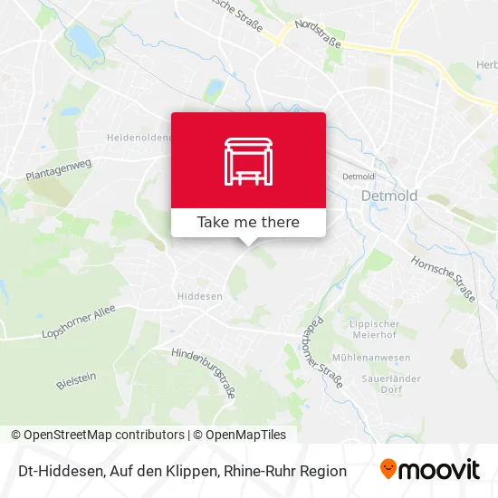 Карта Dt-Hiddesen, Auf den Klippen