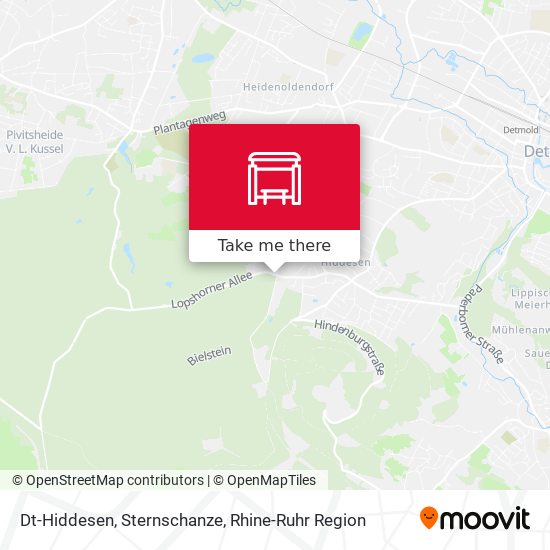 Dt-Hiddesen, Sternschanze map
