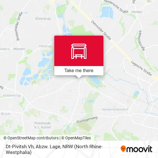 Карта Dt-Pivitsh Vh, Abzw. Lage