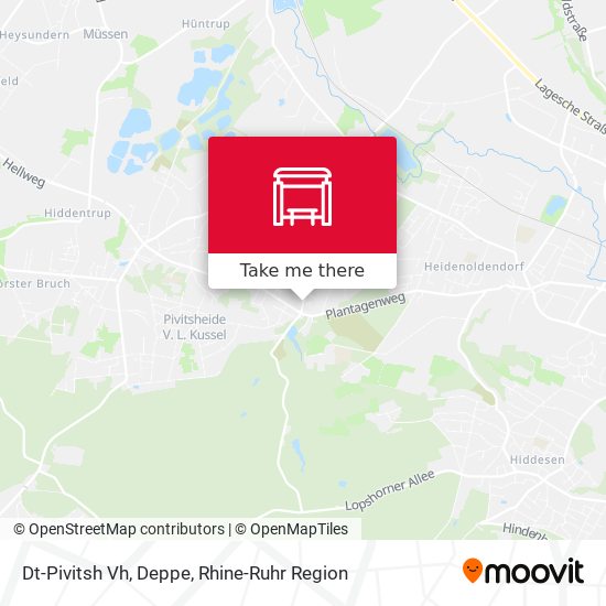 Карта Dt-Pivitsh Vh, Deppe