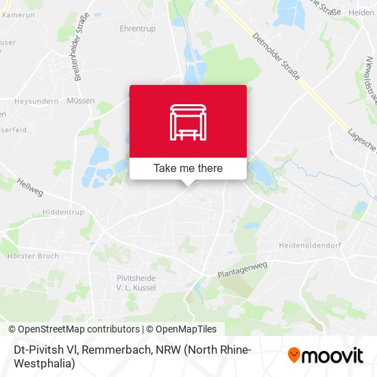 Dt-Pivitsh Vl, Remmerbach map